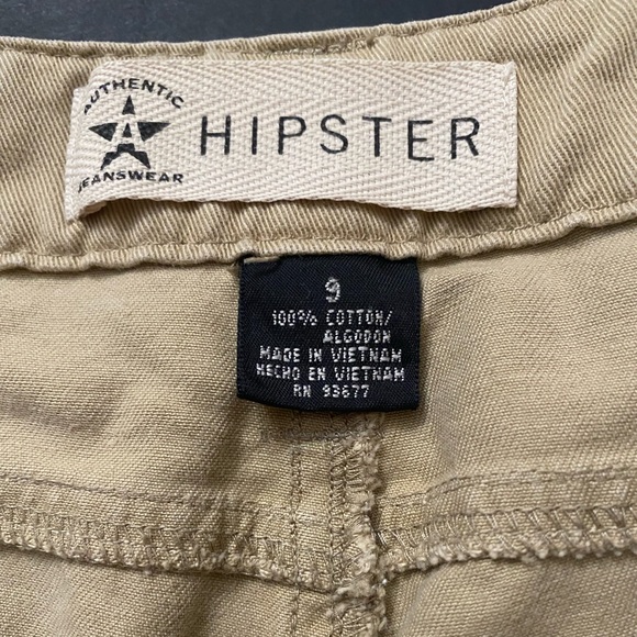 AUTHENTIC JEANSWEAR HIPSTER cargo shorts Junior size 9. Tan - Picture 7 of 9